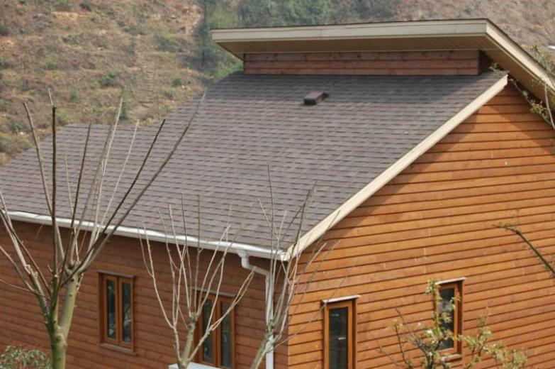 單層標準型瀝青瓦建筑屋面完工圖