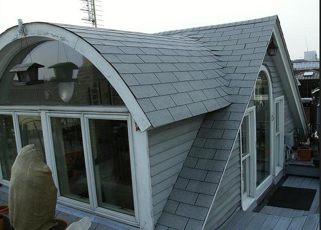 迪斯卡維單層標準型瀝青瓦適用于異型屋面